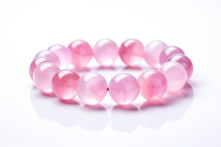 xo | rose quartz diffuser bracelet