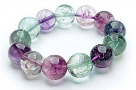 focus | fluorite diffuser bracelet