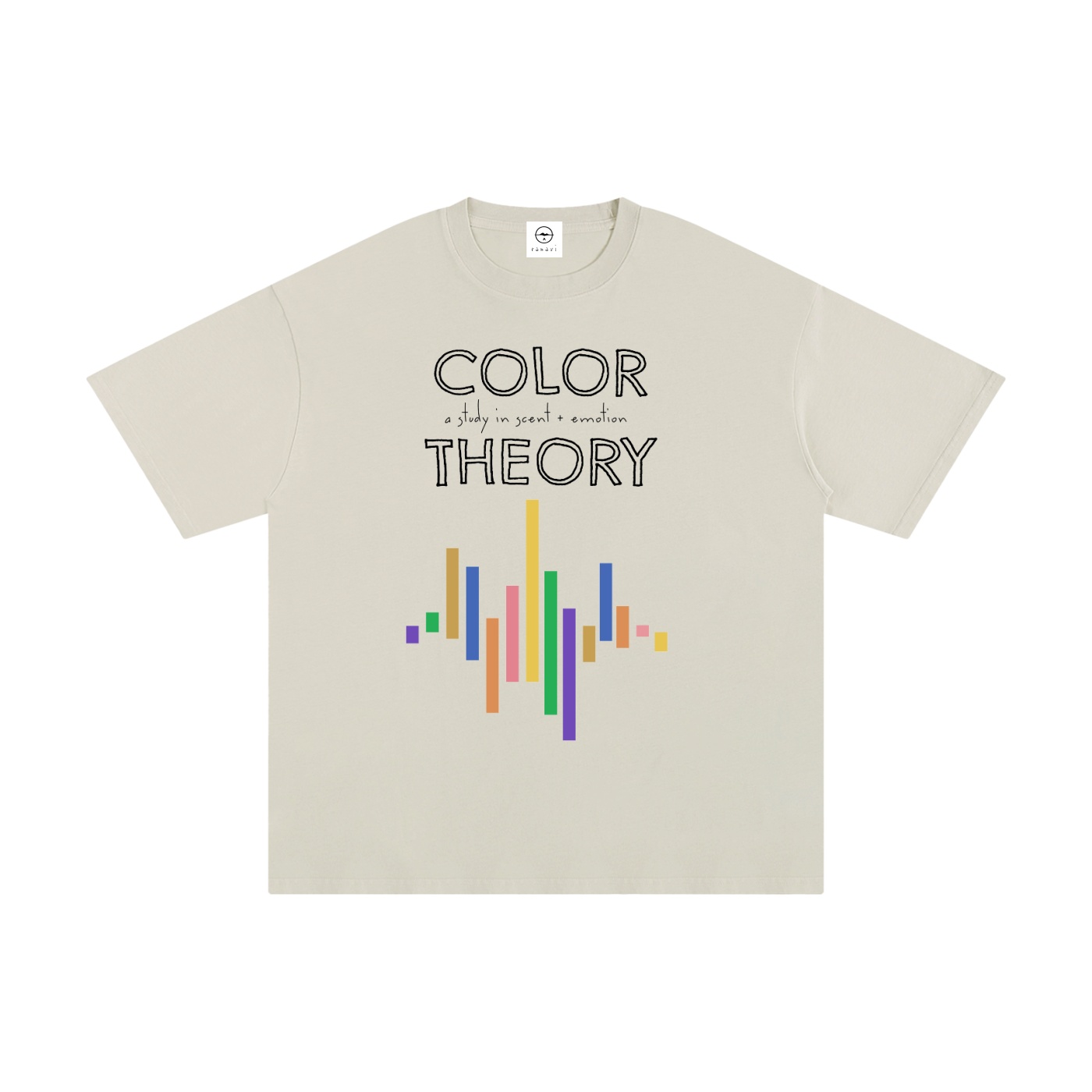 color theory - sound wave | unisex cotton t-shirt - Image 7