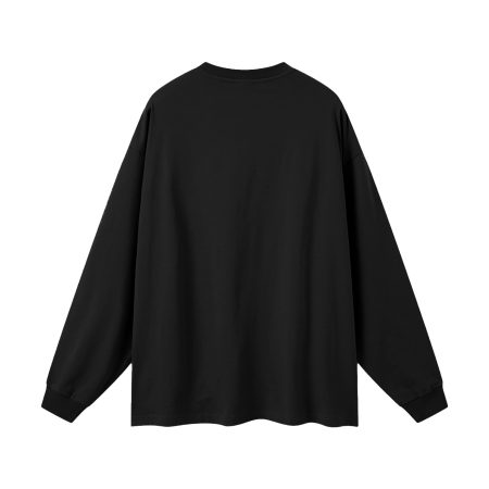 Alternative view of tempo | oversized uni long sleeve t-shirt