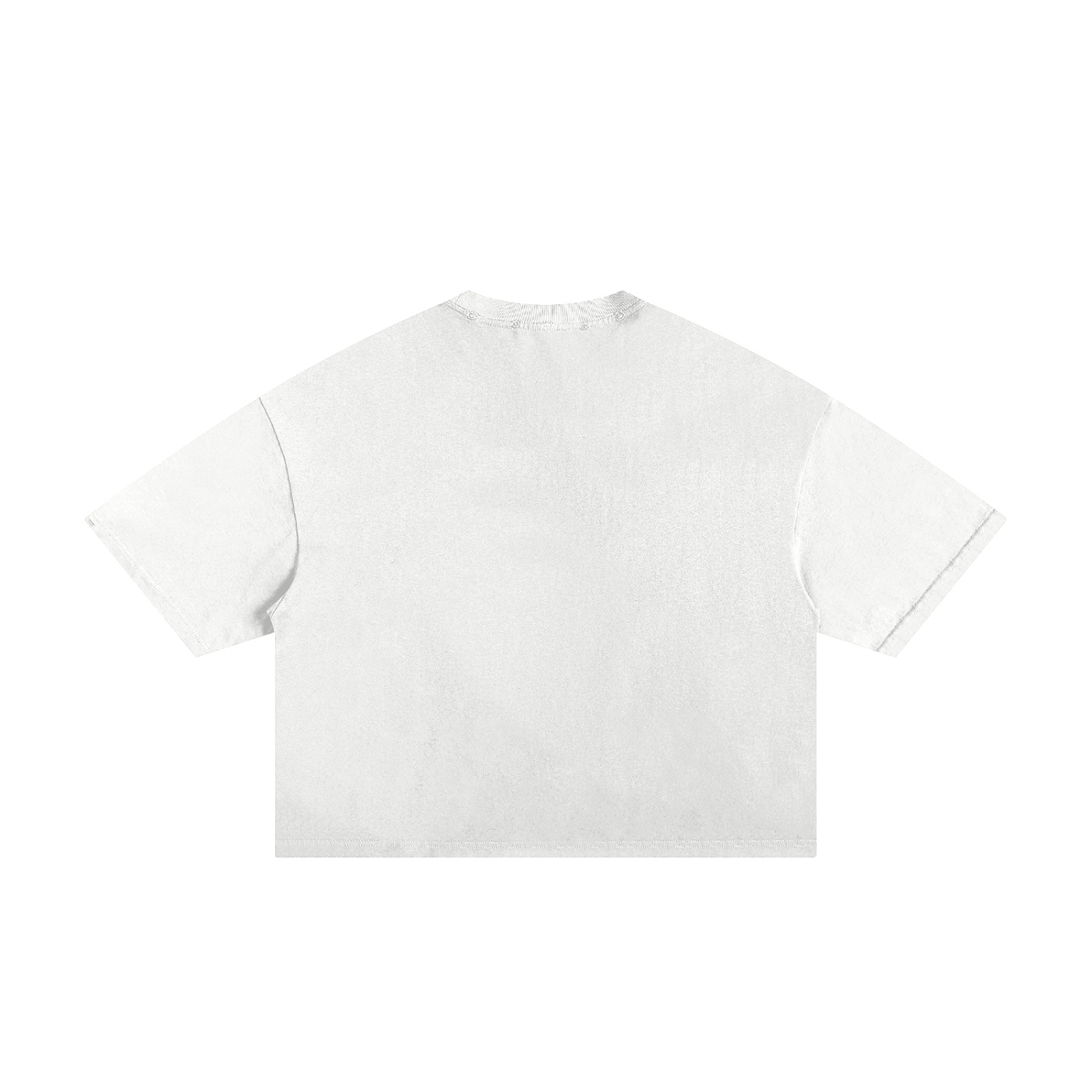 Classic Frayed Boxy Tee - Image 6