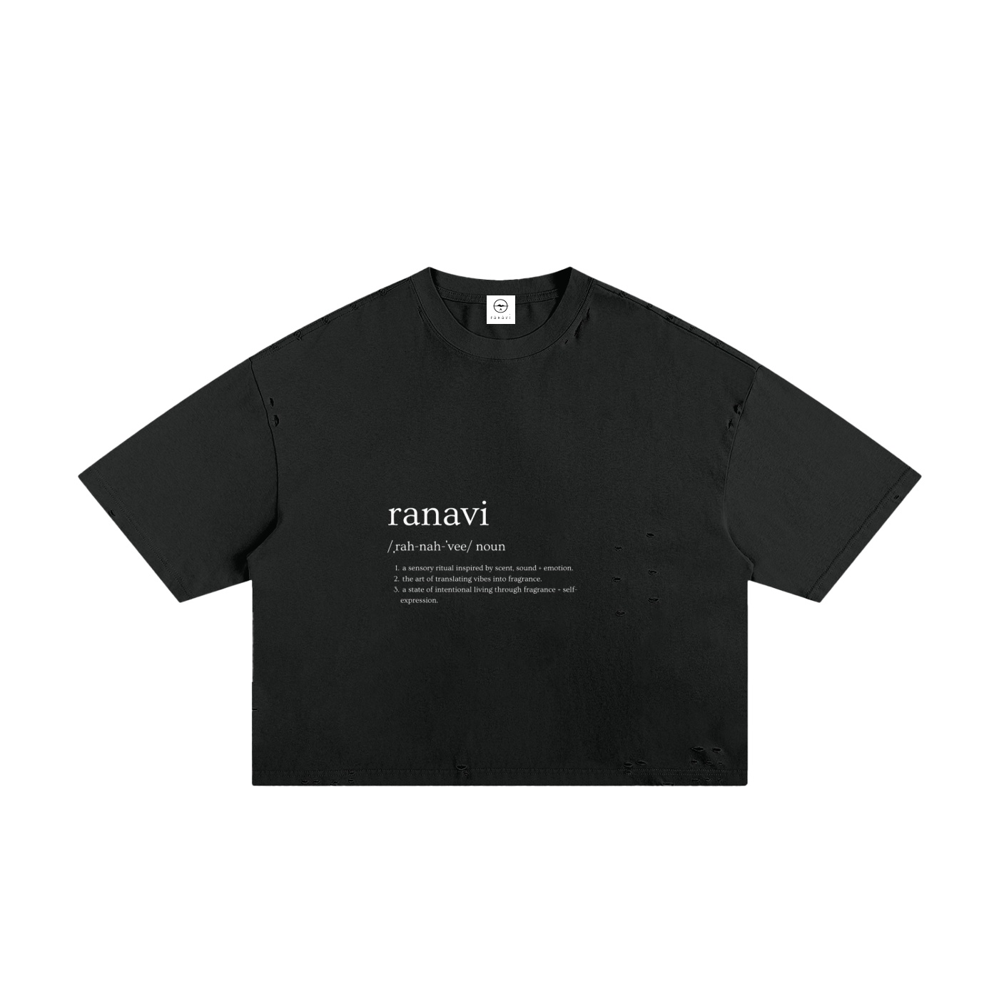 Classic Frayed Boxy Tee