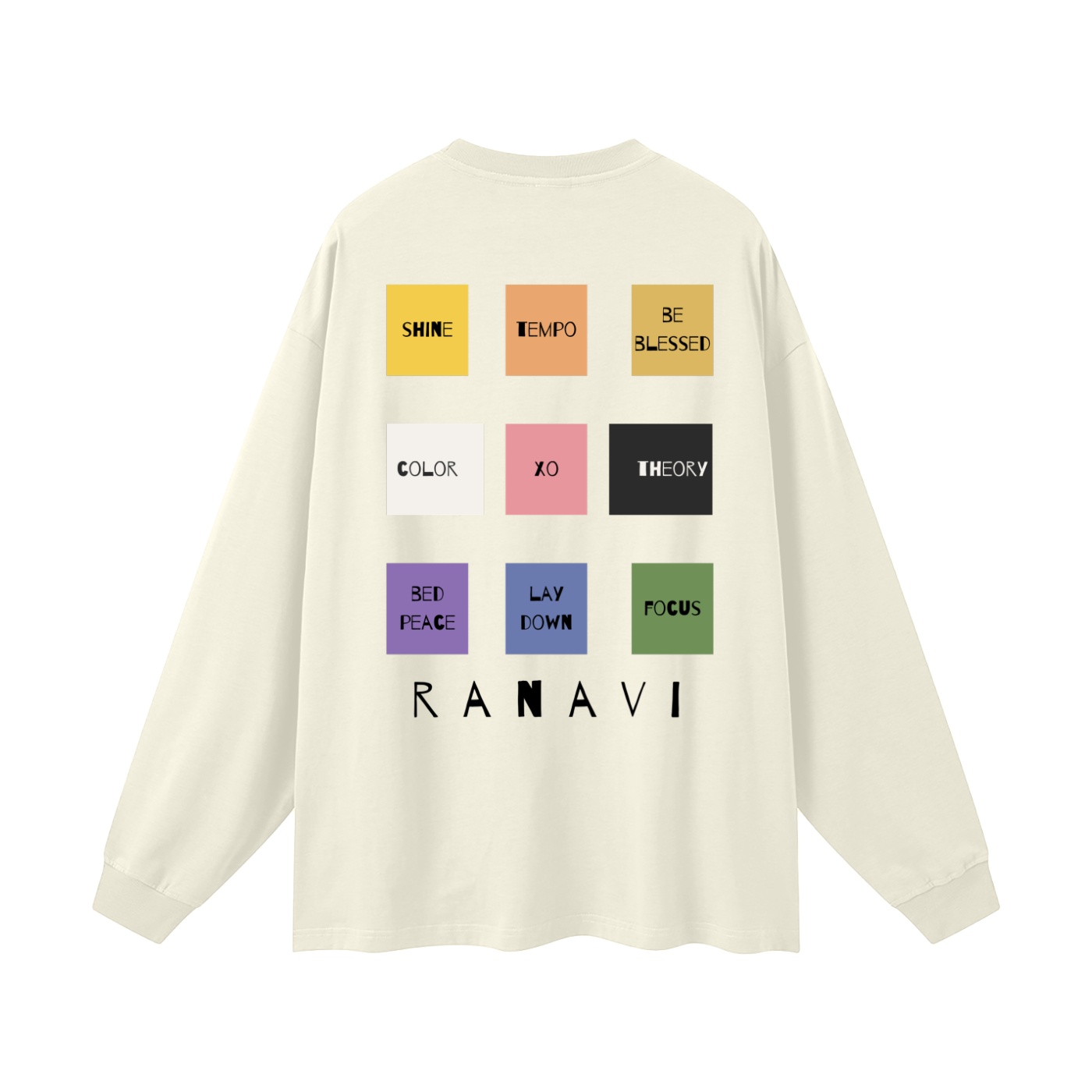 color theory - definition | oversized uni long sleeve t-shirt - Image 8