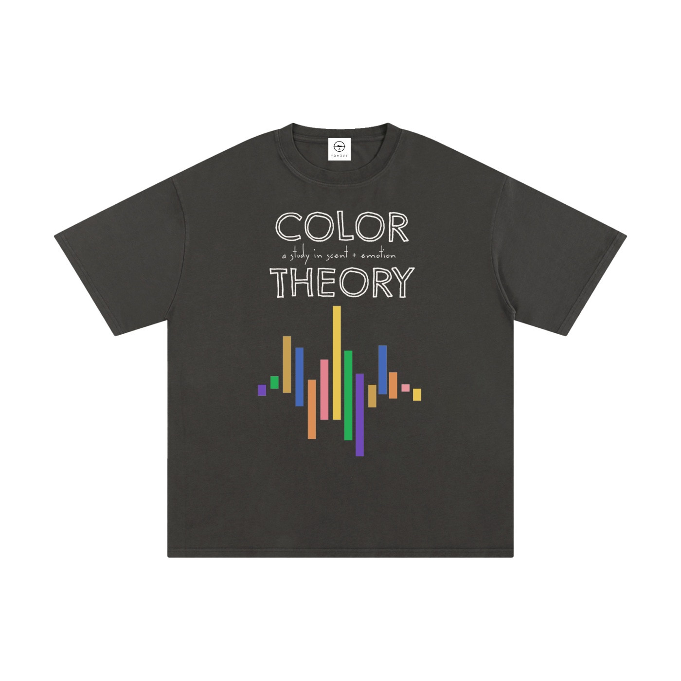 color theory - sound wave | unisex cotton t-shirt - Image 3