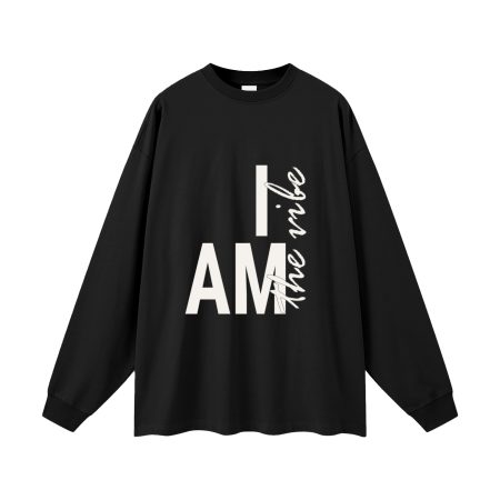 i am the vibe | oversized uni long sleeve t-shirt