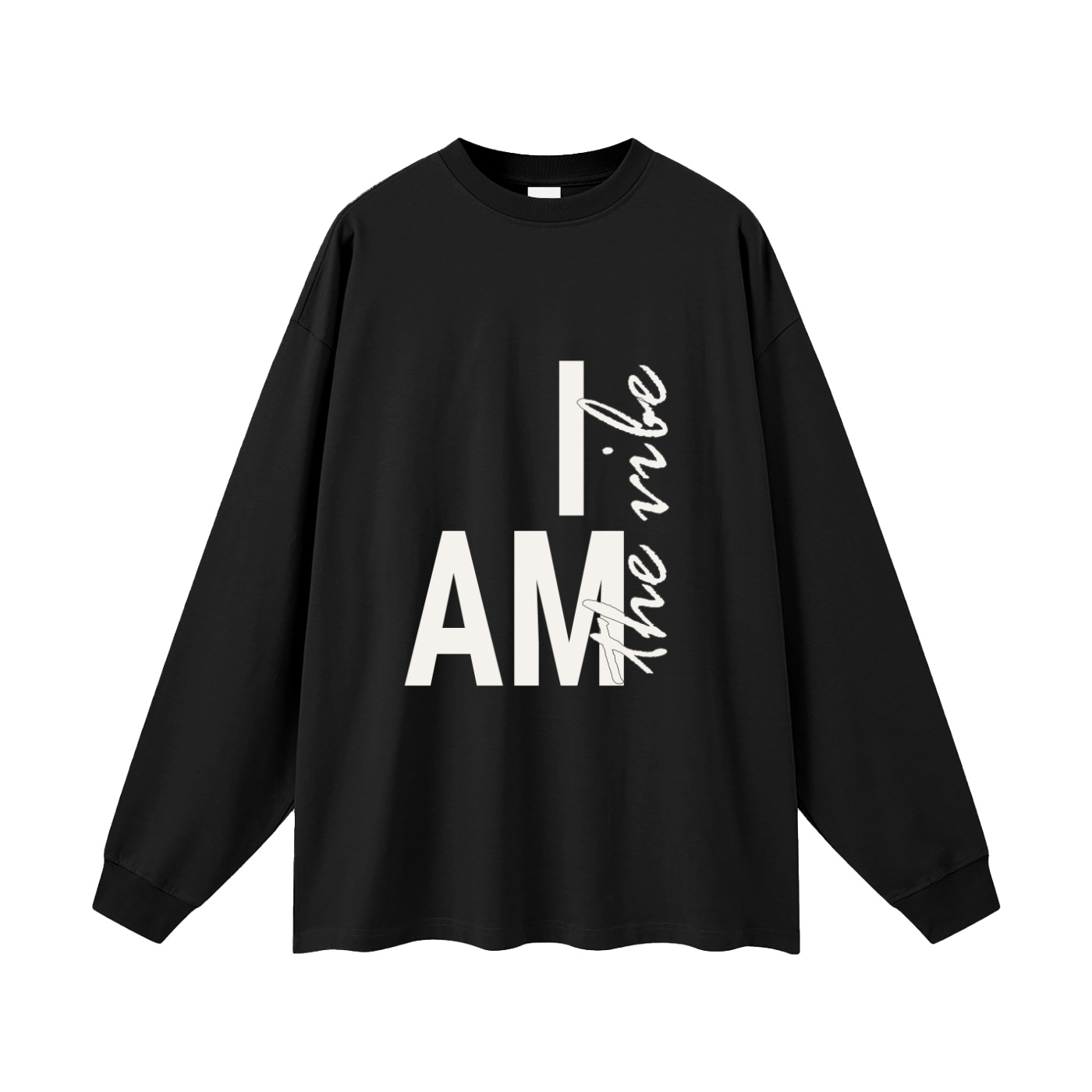 i am the vibe | oversized uni long sleeve t-shirt