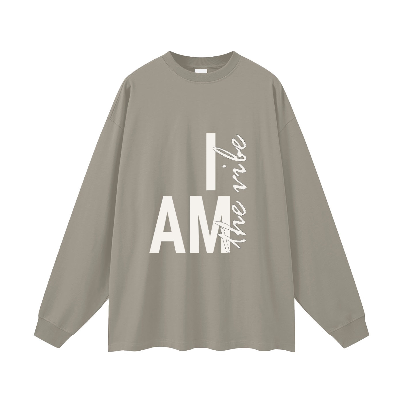 i am the vibe | oversized uni long sleeve t-shirt - Image 3