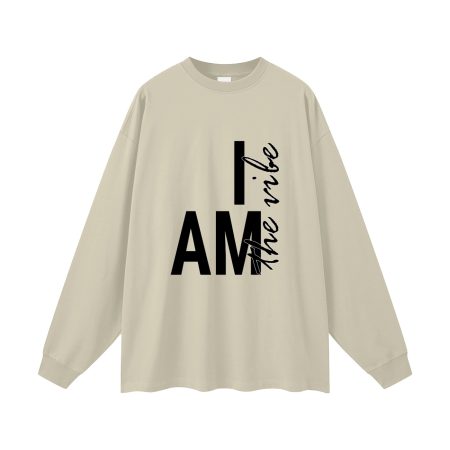 i am the vibe | oversized uni long sleeve t-shirt - Image 11