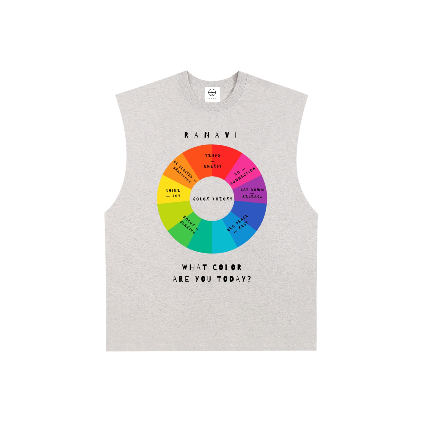 color wheel | tank top - Image 3