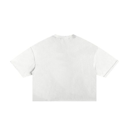 Alternative view of Classic Frayed Boxy Tee