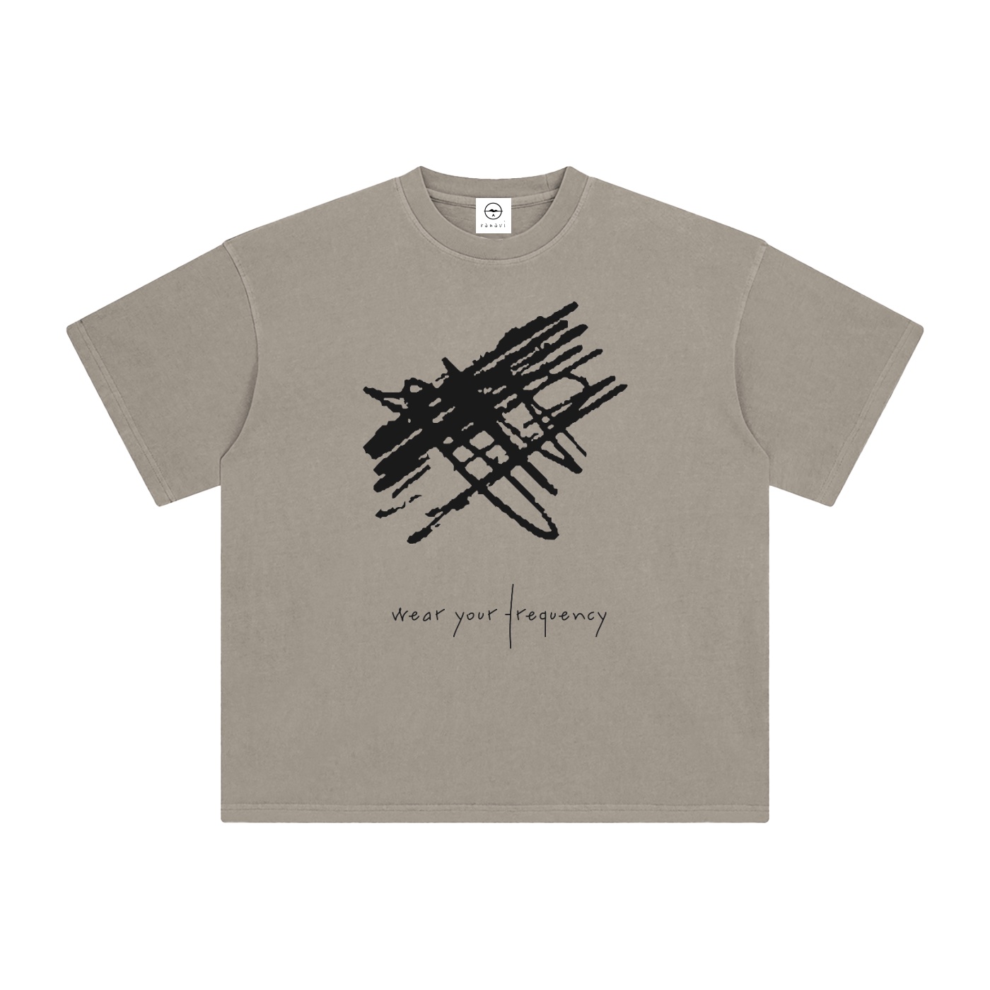 wear your frequency | enzyme washed t-shirt - Image 5
