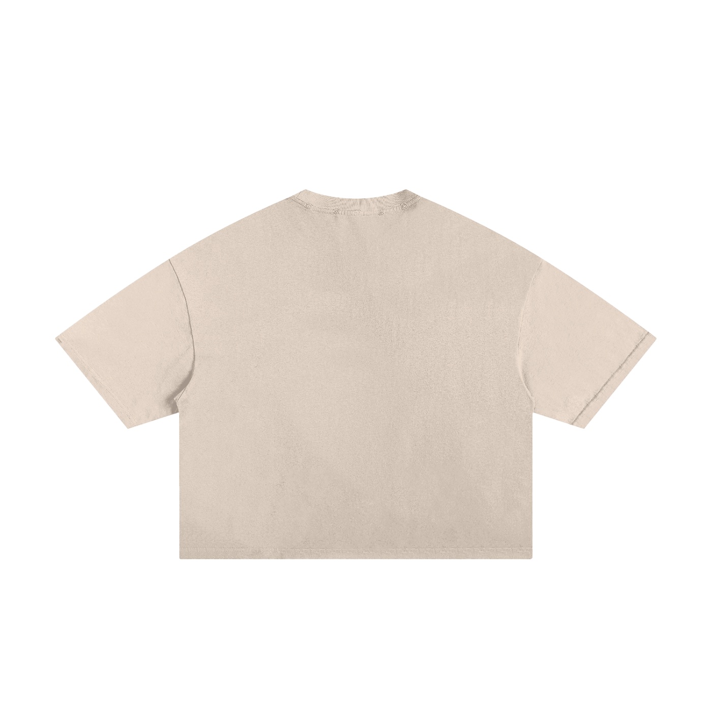 Classic Frayed Boxy Tee - Image 8
