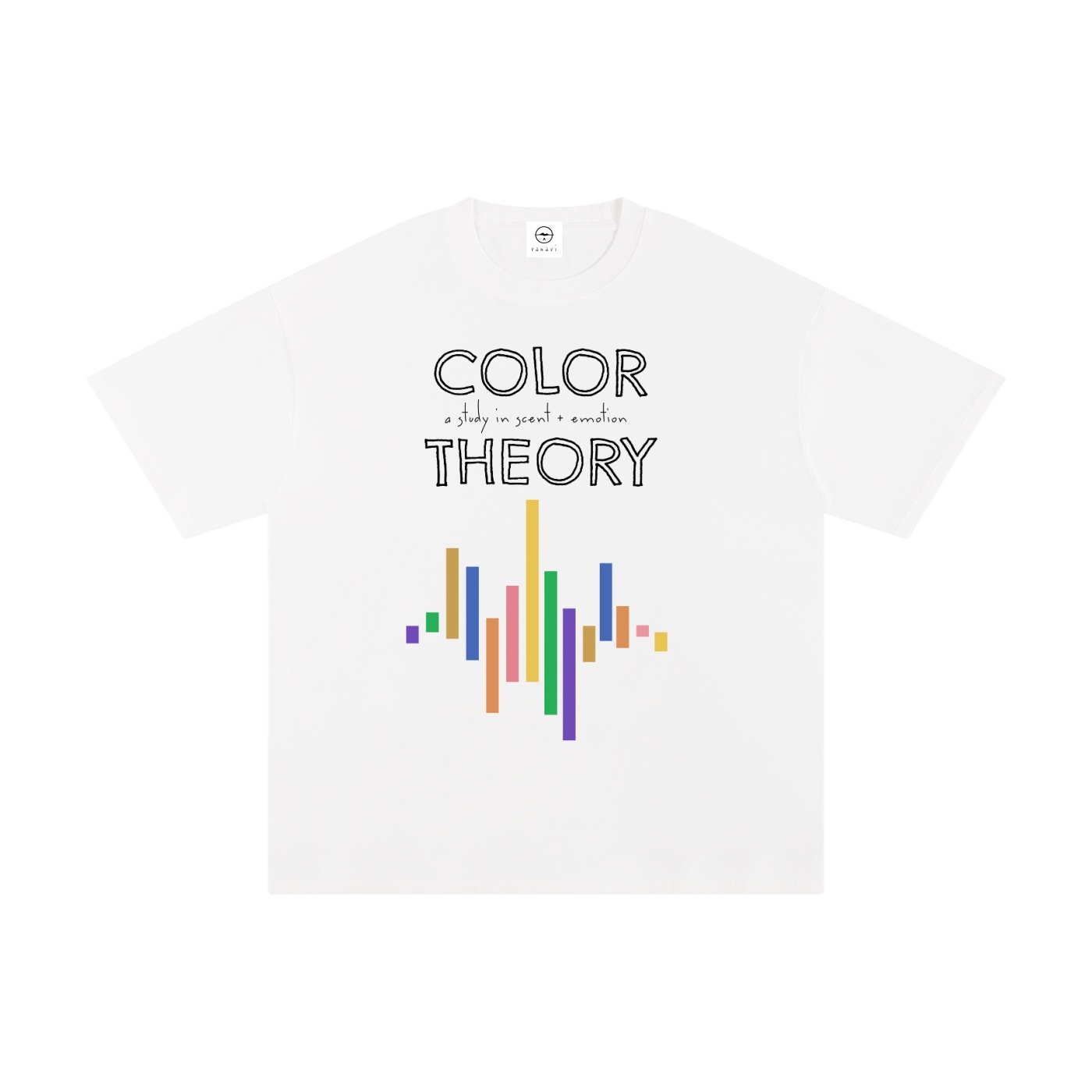 color theory - sound wave | unisex cotton t-shirt - Image 5