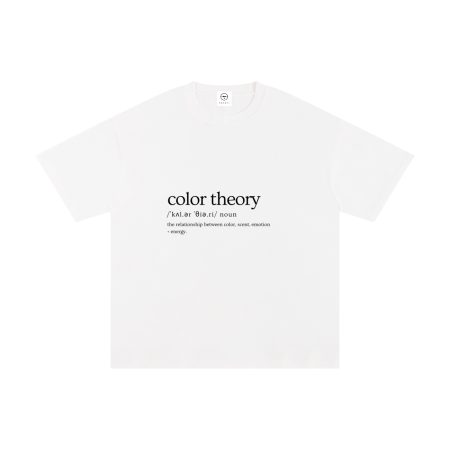 color theory - definition | unisex cotton t-shirt