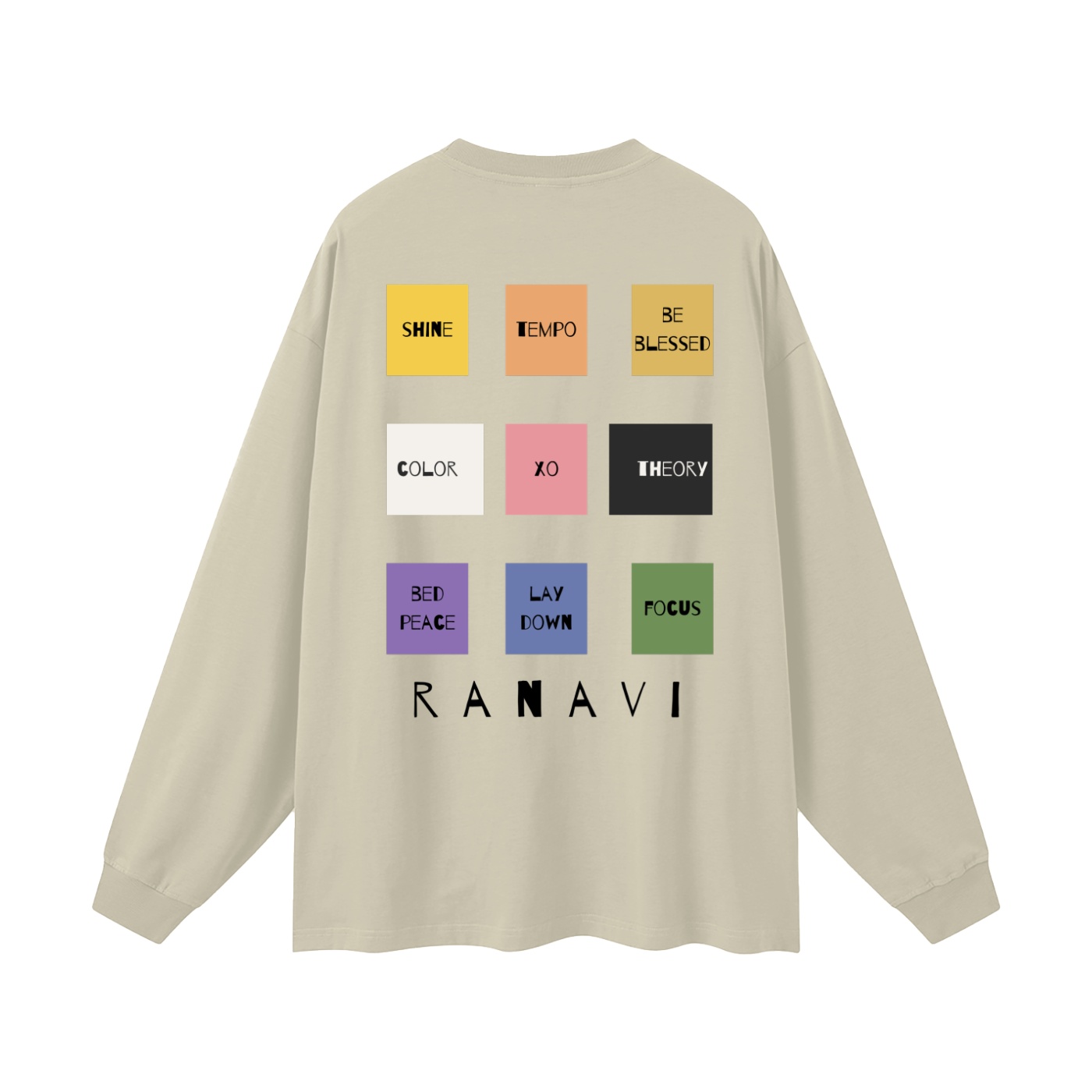 color theory - definition | oversized uni long sleeve t-shirt - Image 10