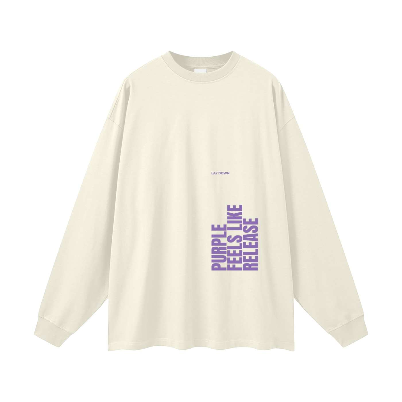 lay down | oversized uni long sleeve t-shirt - Image 3