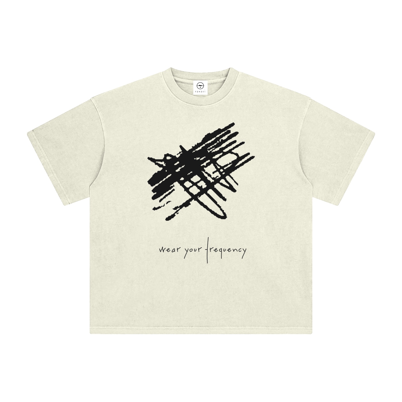 wear your frequency | enzyme washed t-shirt - Image 7