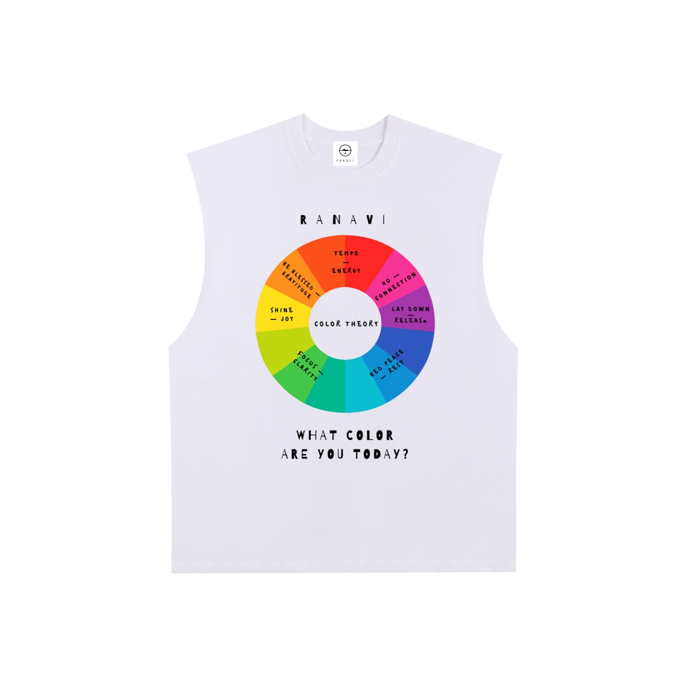 color wheel | tank top