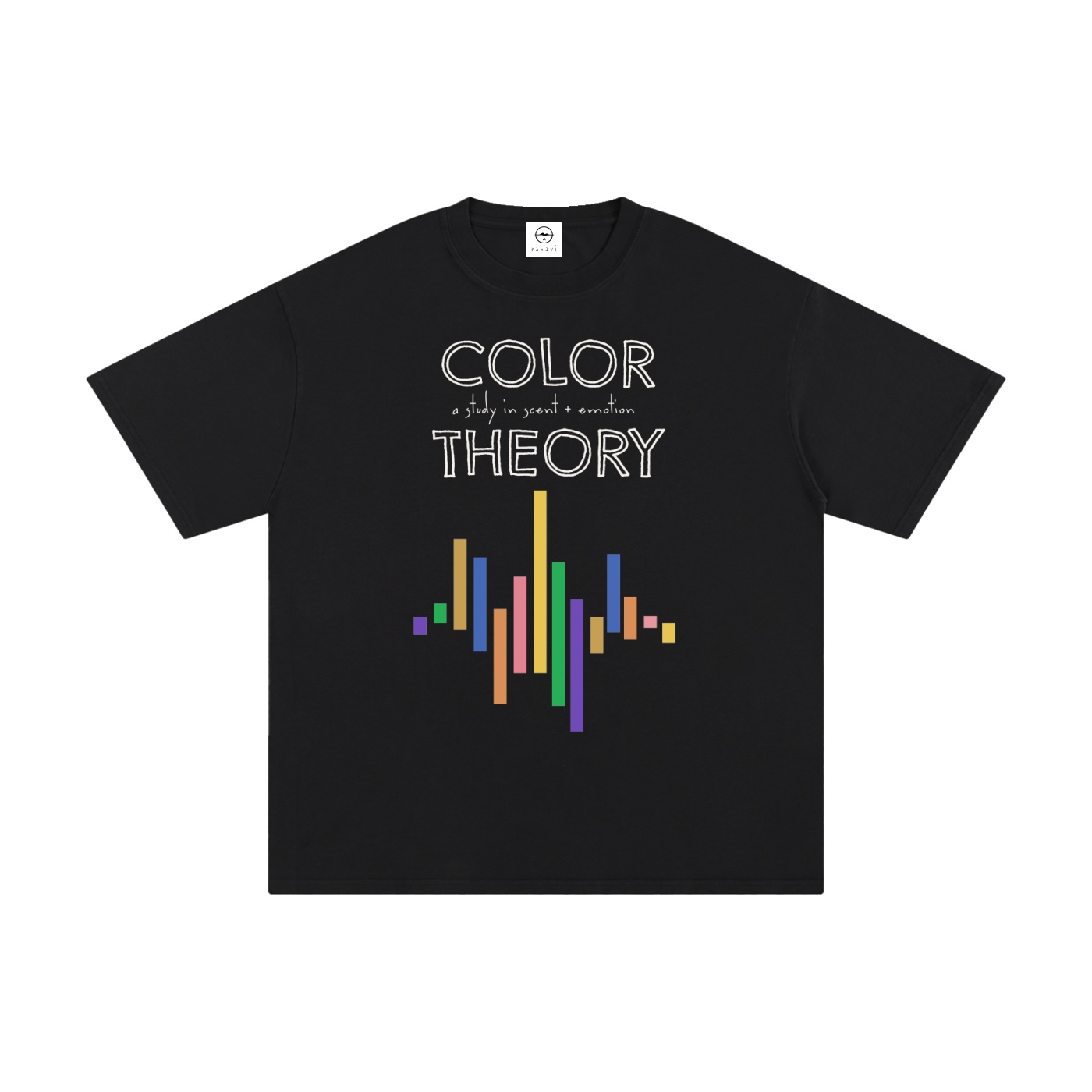 color theory - sound wave | unisex cotton t-shirt