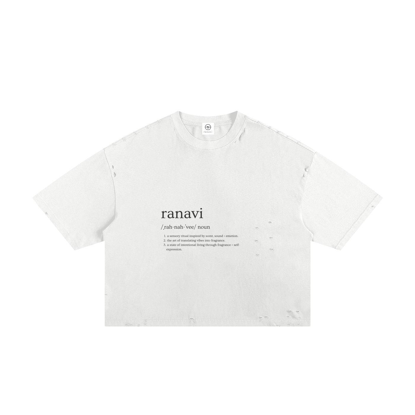 Classic Frayed Boxy Tee
