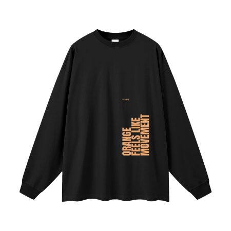 tempo | oversized uni long sleeve t-shirt
