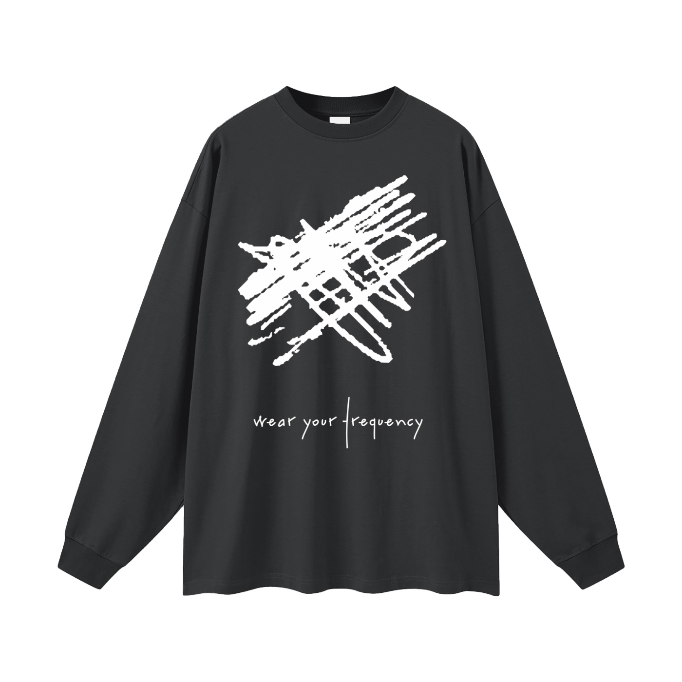 wear frequency | oversized uni long sleeve t-shirt - Image 5