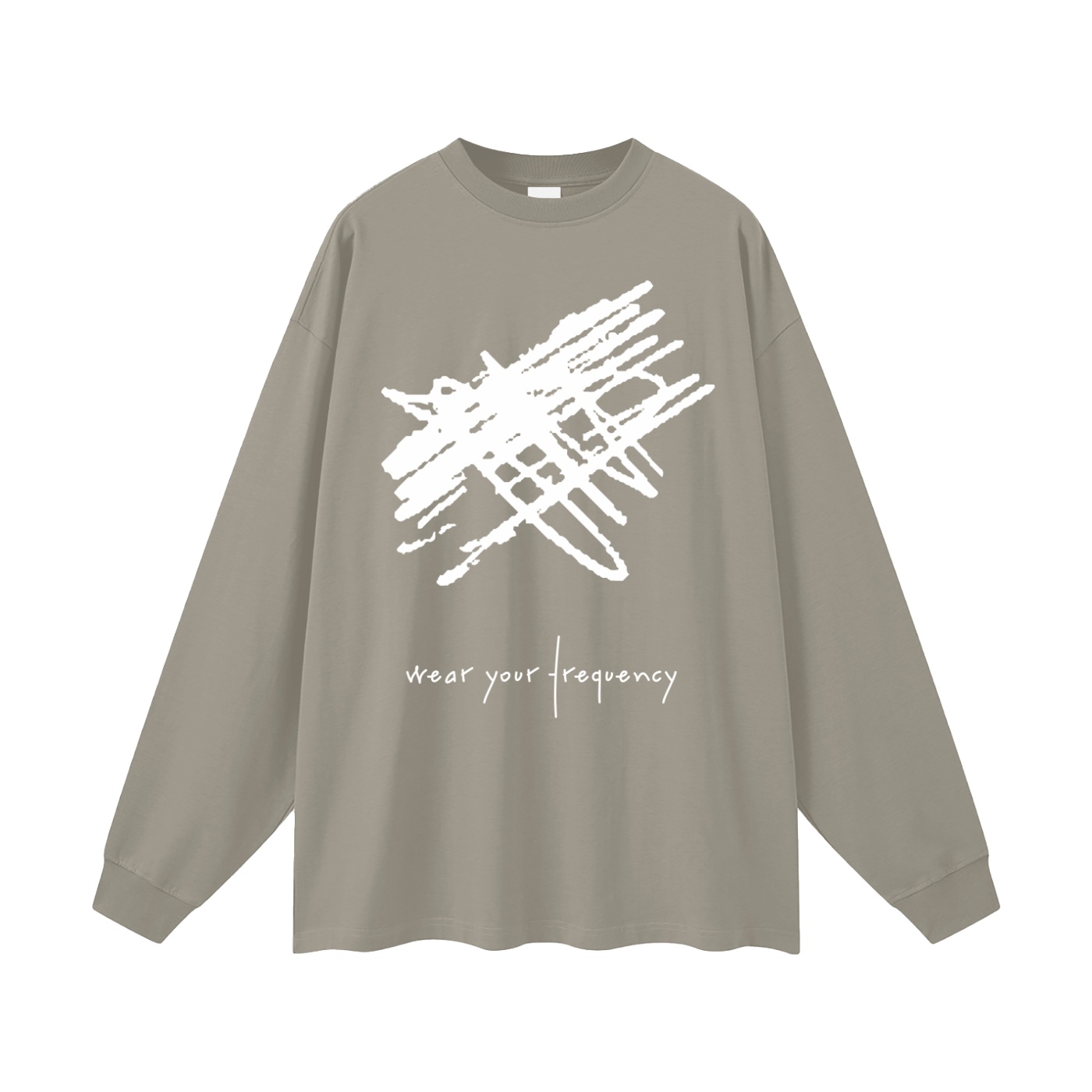 wear frequency | oversized uni long sleeve t-shirt - Image 3