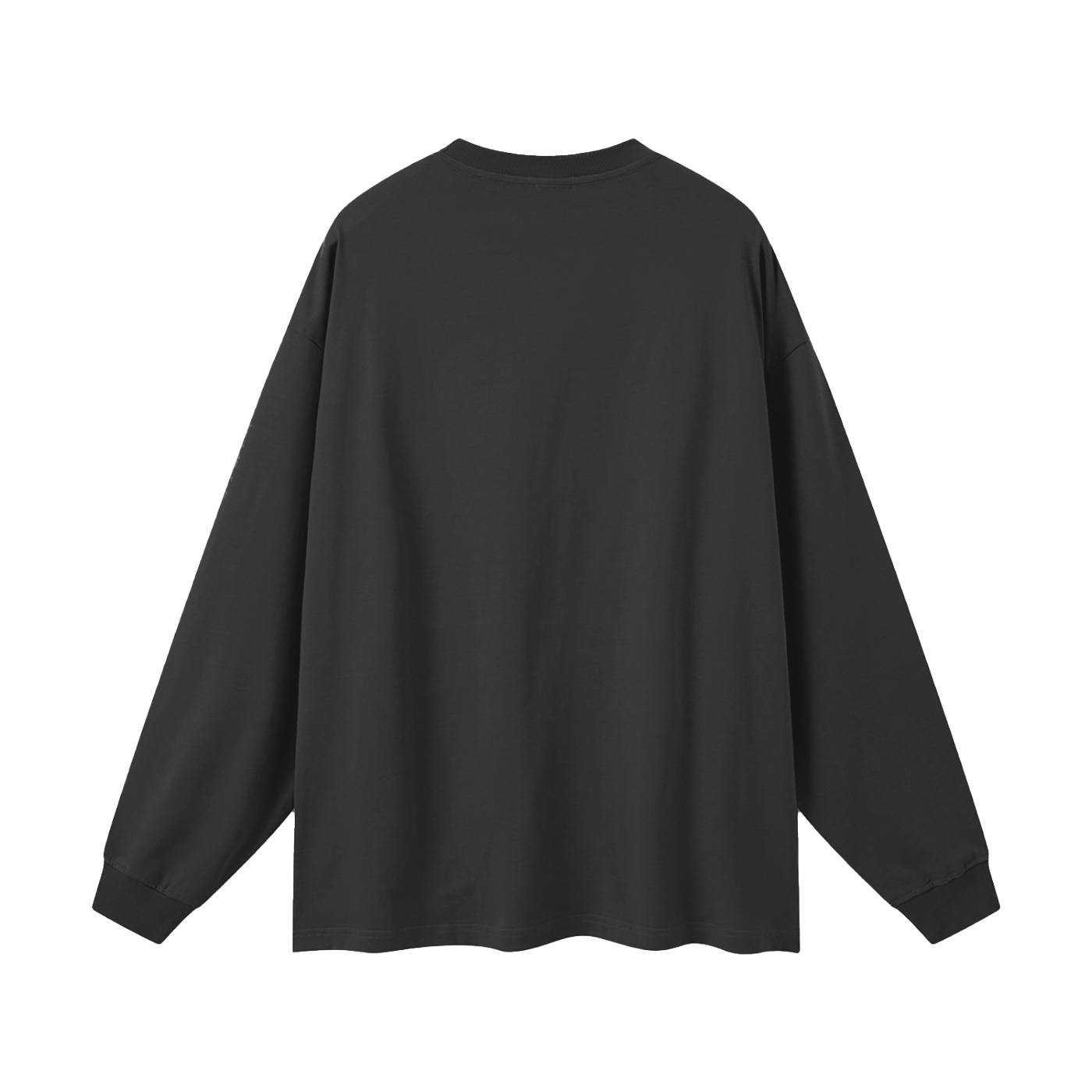 color theory - sound wave | oversized uni long sleeve t-shirt - Image 4